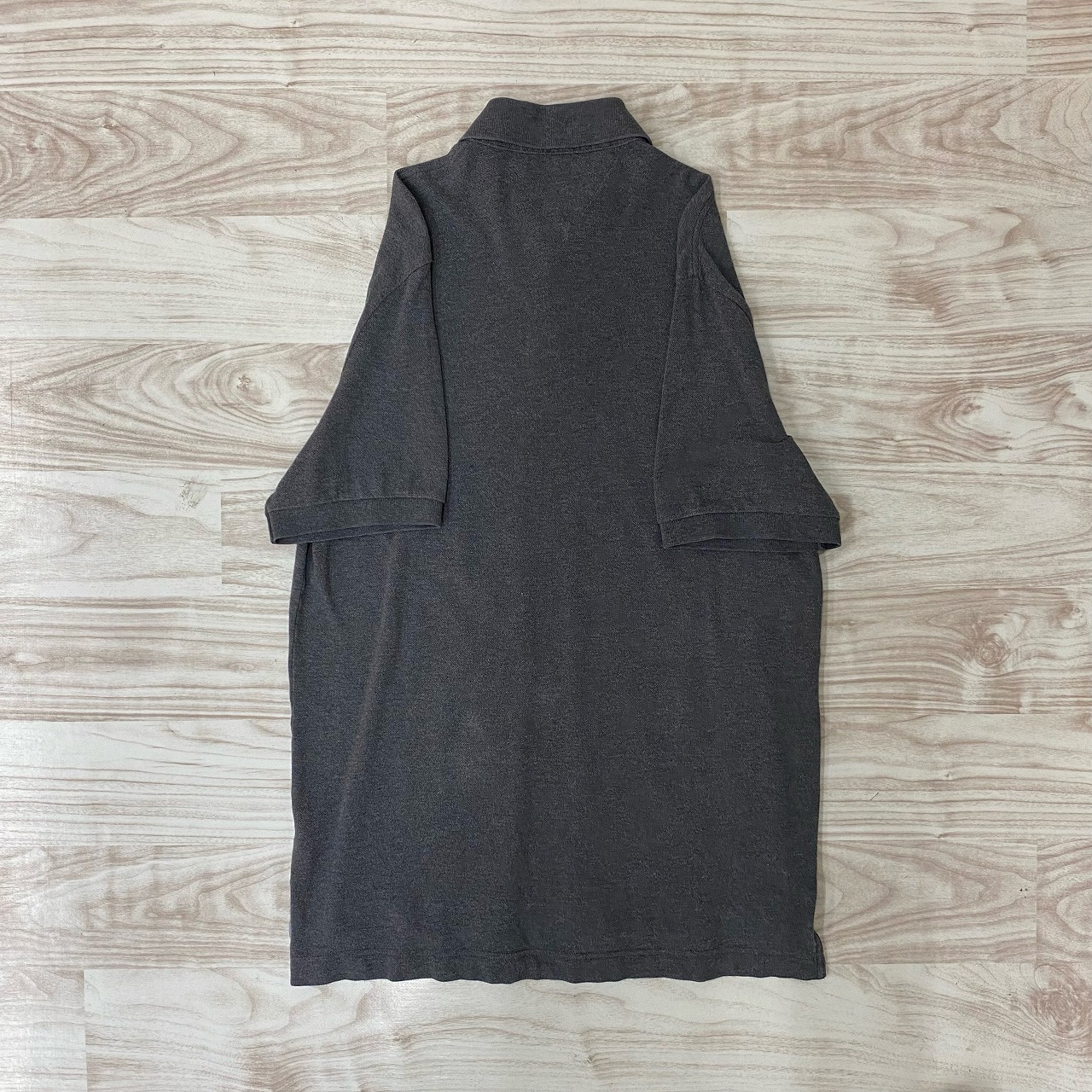 【 TOMMY HILFIGER 】 ポロシャツ 灰色 M - 画像 (2)