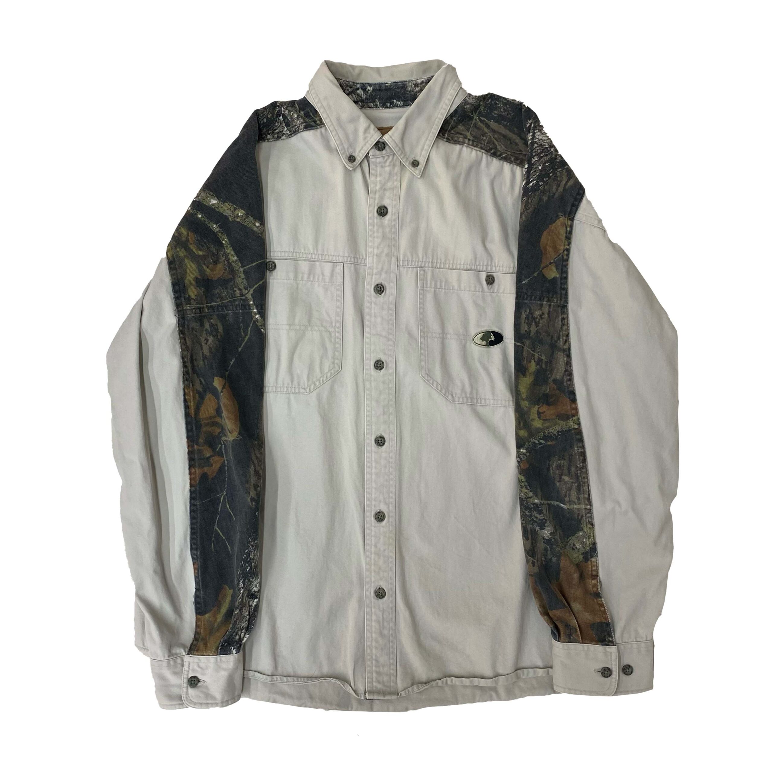 【mossyoak】 長袖シャツ ベージュ XL