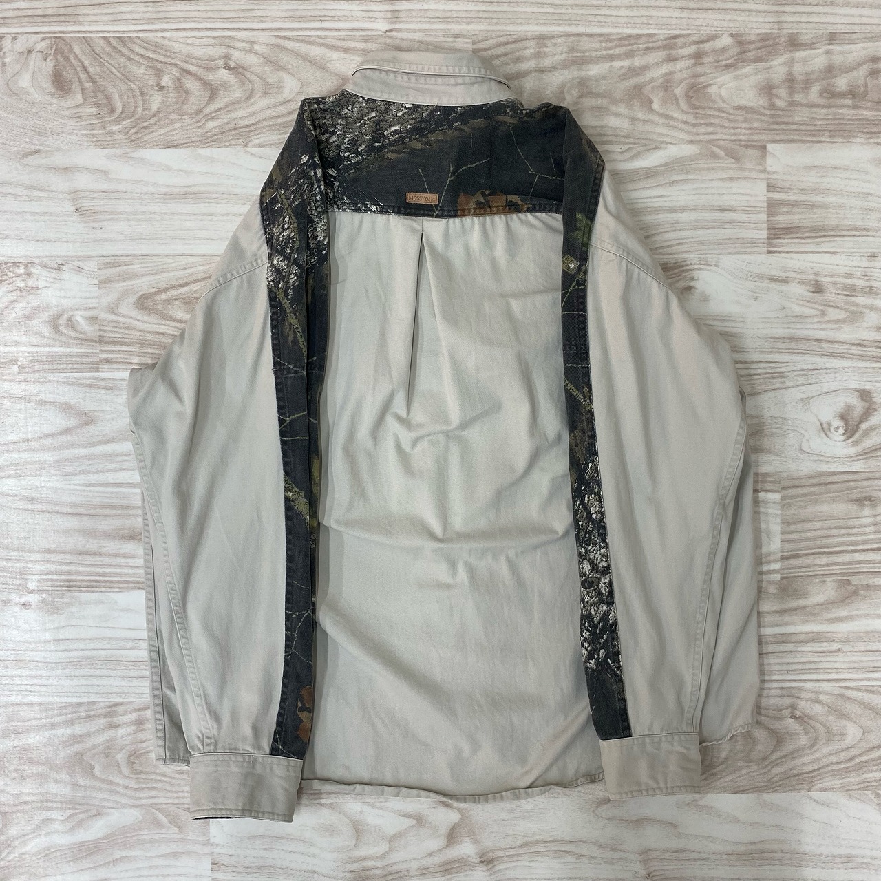 【mossyoak】 長袖シャツ ベージュ XL - 画像 (2)