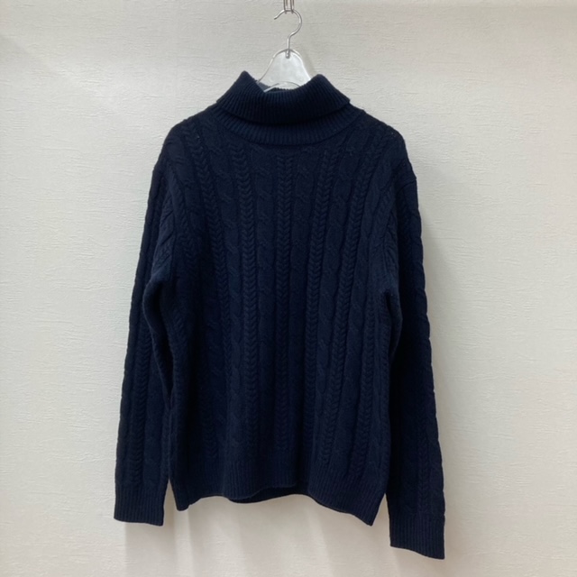 【Nano universe】セーター ネイビー M