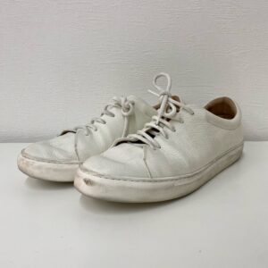 【Theory】牛革スニーカー ホワイト 28cm