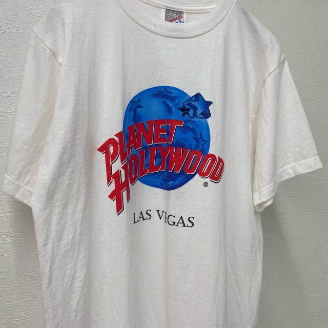 【PLANET HOLLYWOOD】 Tシャツ ホワイト S - 画像 (4)